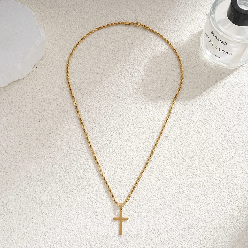 UrbanSteel Cross Pendant