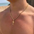 UrbanSteel Cross Pendant