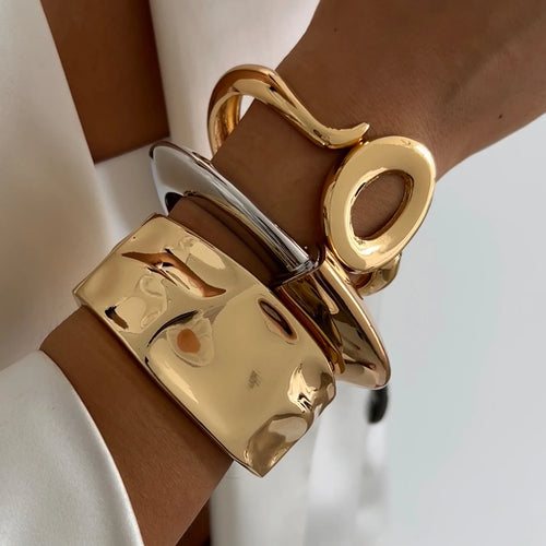 Bold Edge Cuff Bracelet