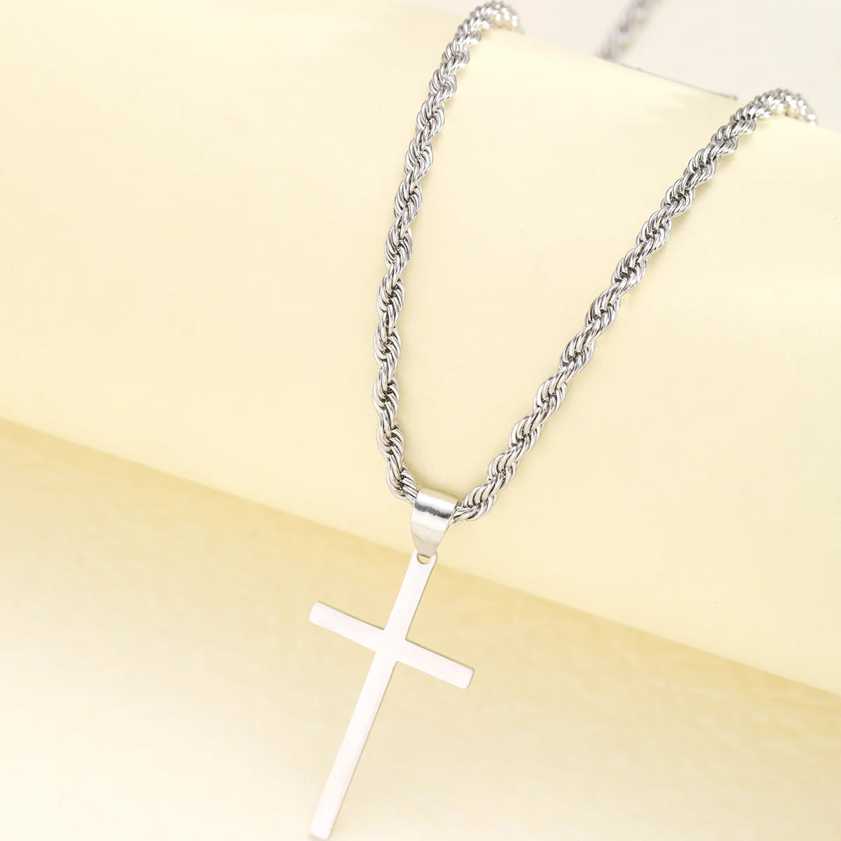 UrbanSteel Cross Pendant